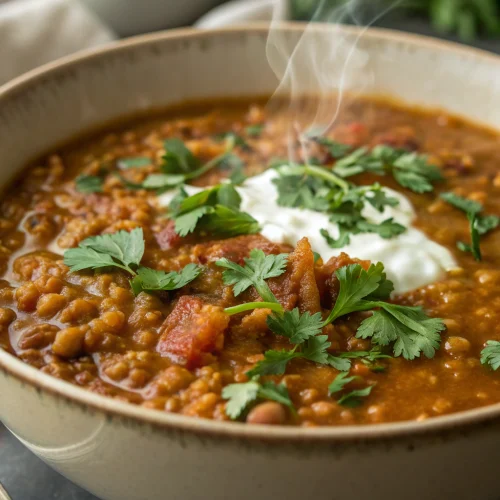 Curry Lentil Soup 1