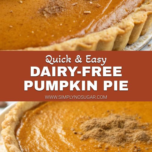 Dairy-free pumpkin pie pinterest