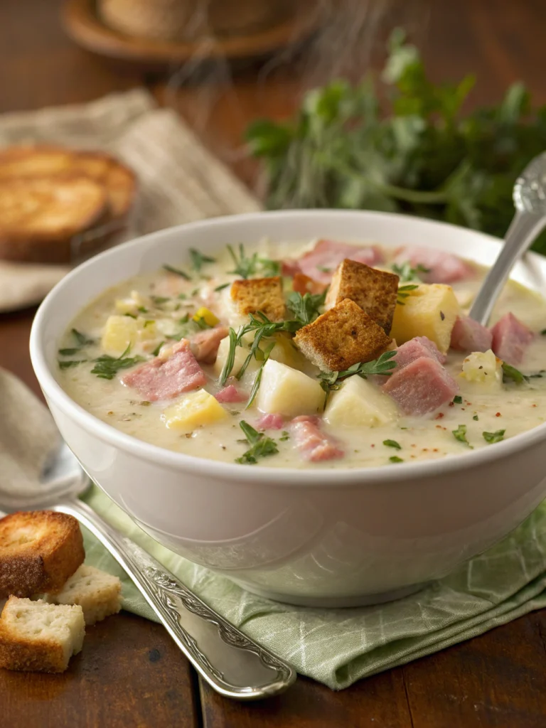 Delicious Ham and Potato Soup