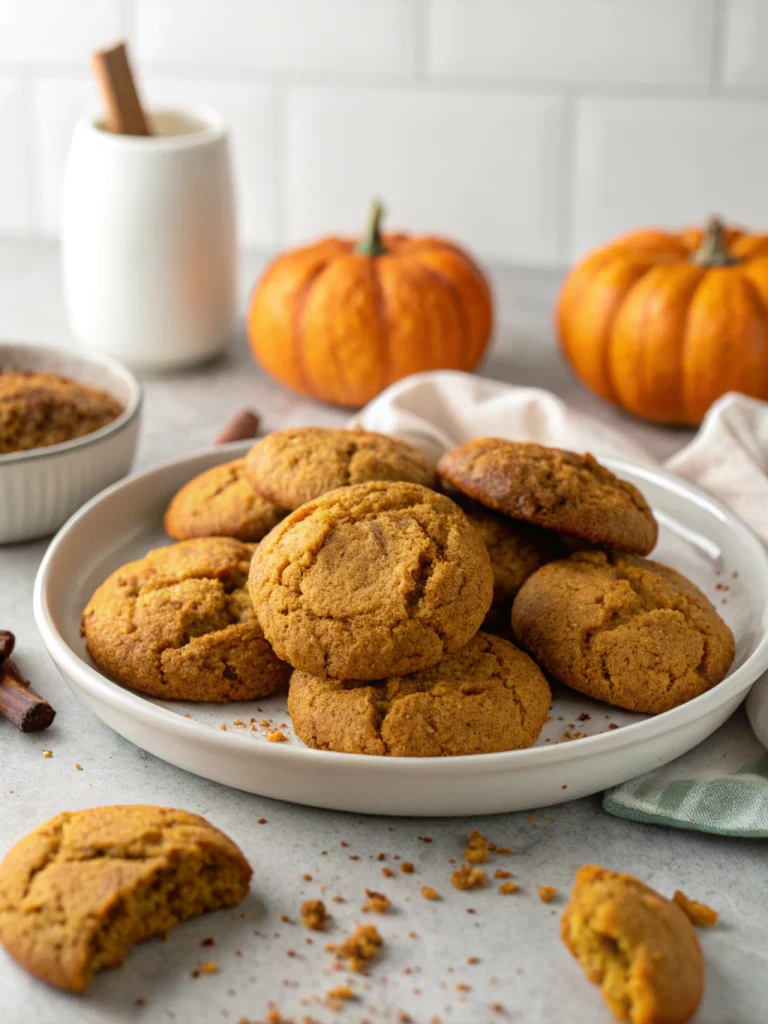 Easy Pumpkin Spice Cookies