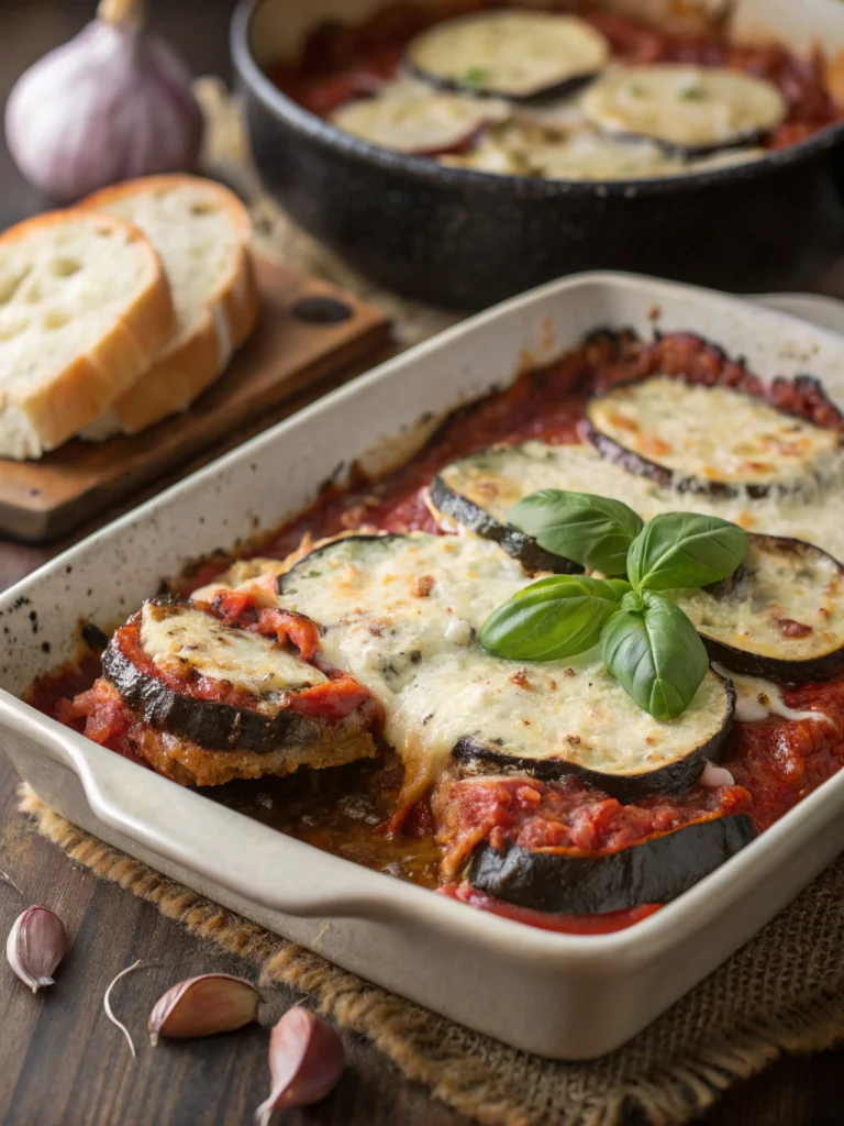 Eggplant Parmesan Casserole