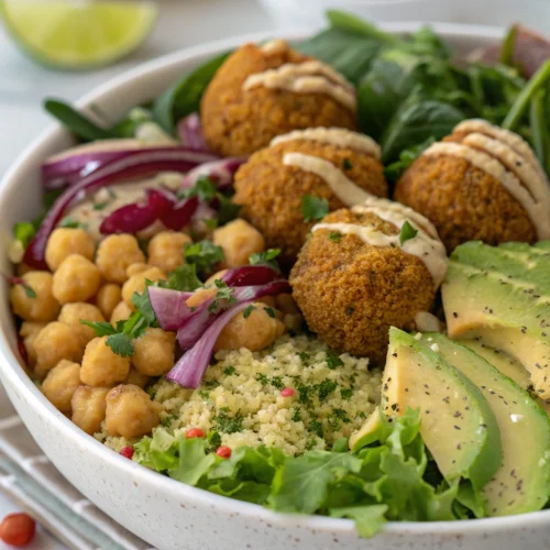 Falafel Buddha bowl 1