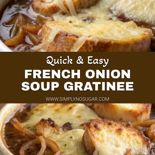 French Onion Soup Gratinee pinterest