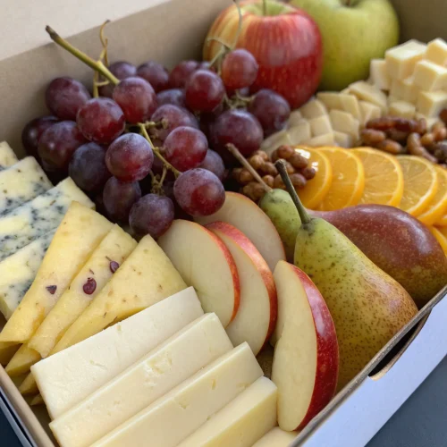 Fruit and cheese box 1