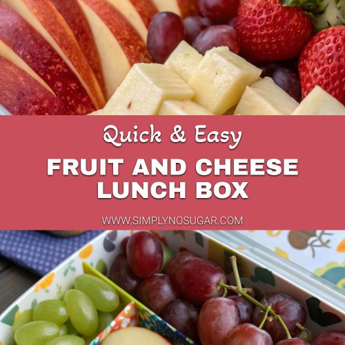 Fruit and cheese lunch box pinterest