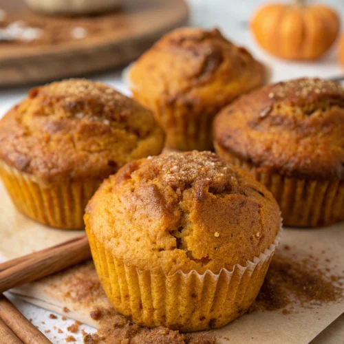 Gluten free pumpkin muffins 1