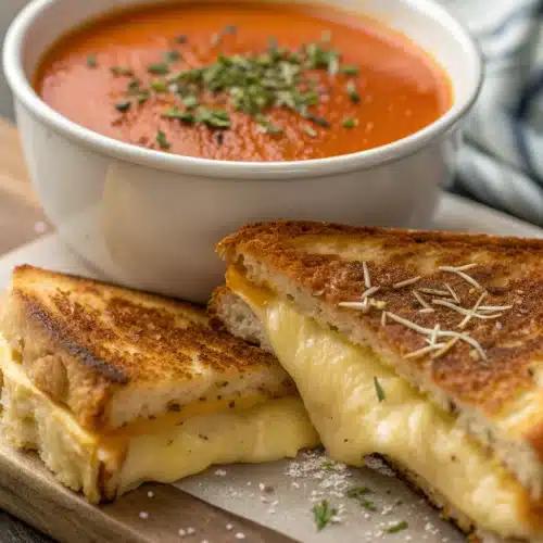 Grilled Cheese & Tomato Soup 1