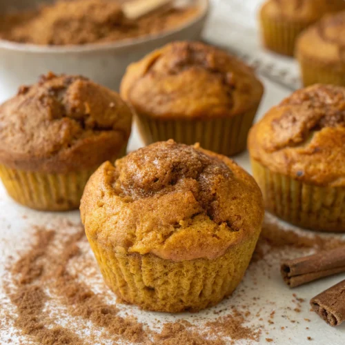 Healthy Pumpkin Protein Muffins 1