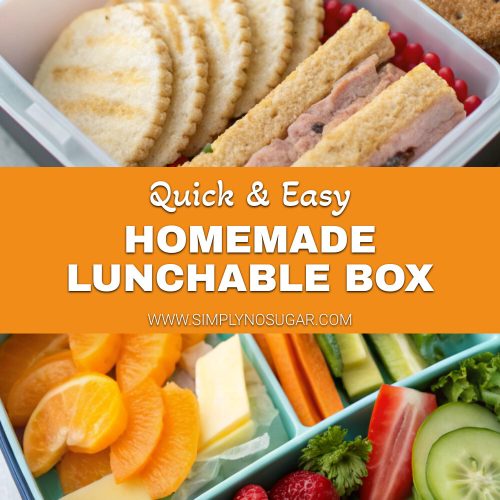 Homemade lunchable box pinterest