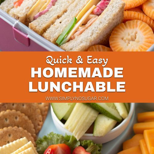 Homemade lunchable pinterest
