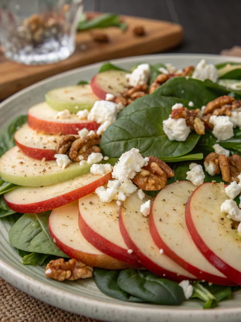 Honeycrisp Apple Feta Salad