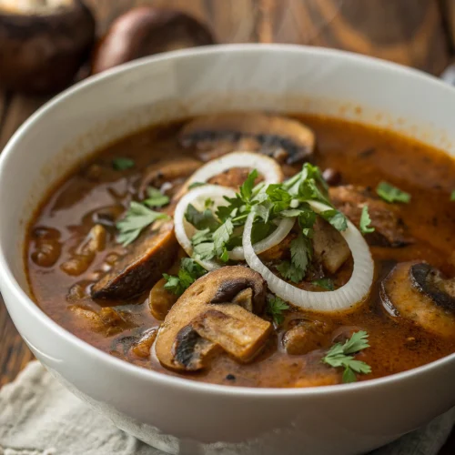 Hungarian Mushroom Soup 1
