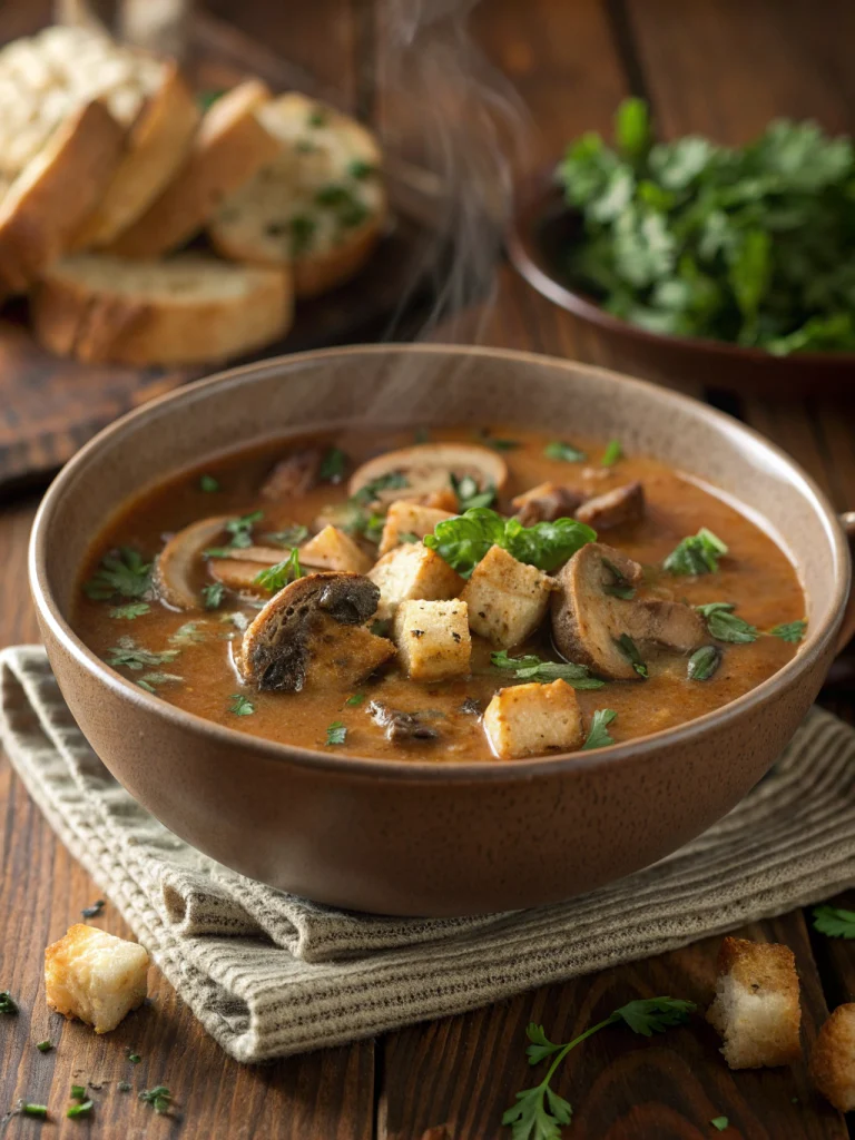 Hungarian Mushroom Soup