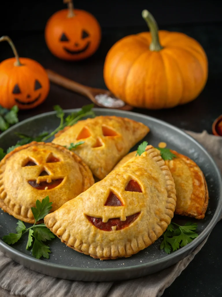 Jack-o'-Lantern Empanadas