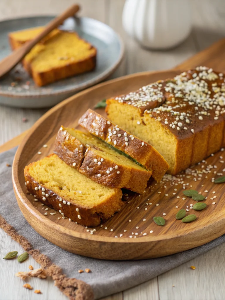 Japanese pumpkin bread