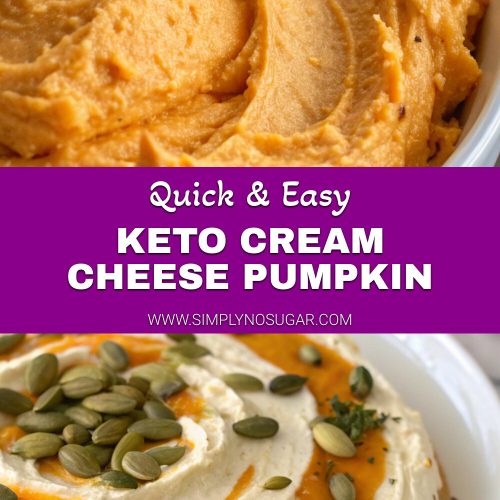 Keto cream cheese pumpkin pinterest