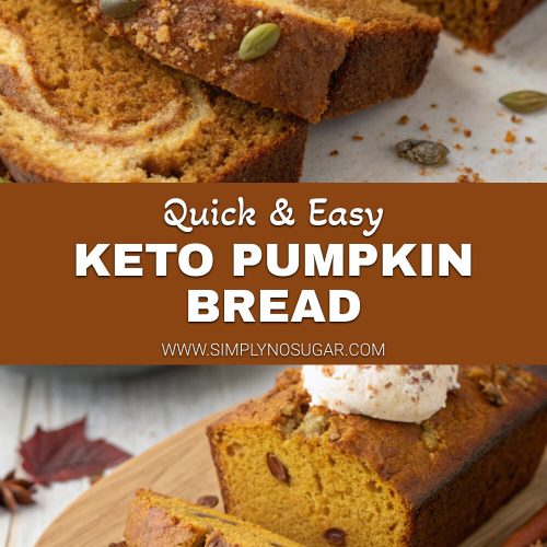 Keto pumpkin bread pinterest