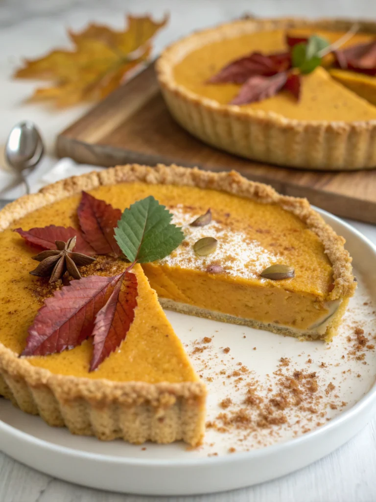 Keto pumpkin pie