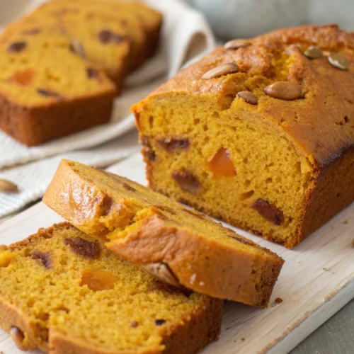Korean pumpkin bread 1