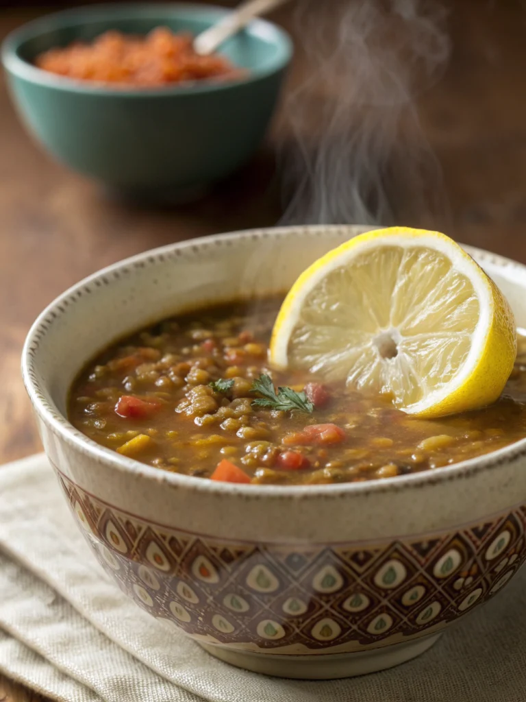 Lentil Soup with Lemon