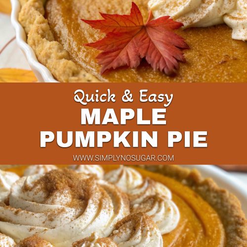 Maple pumpkin pie pinterest