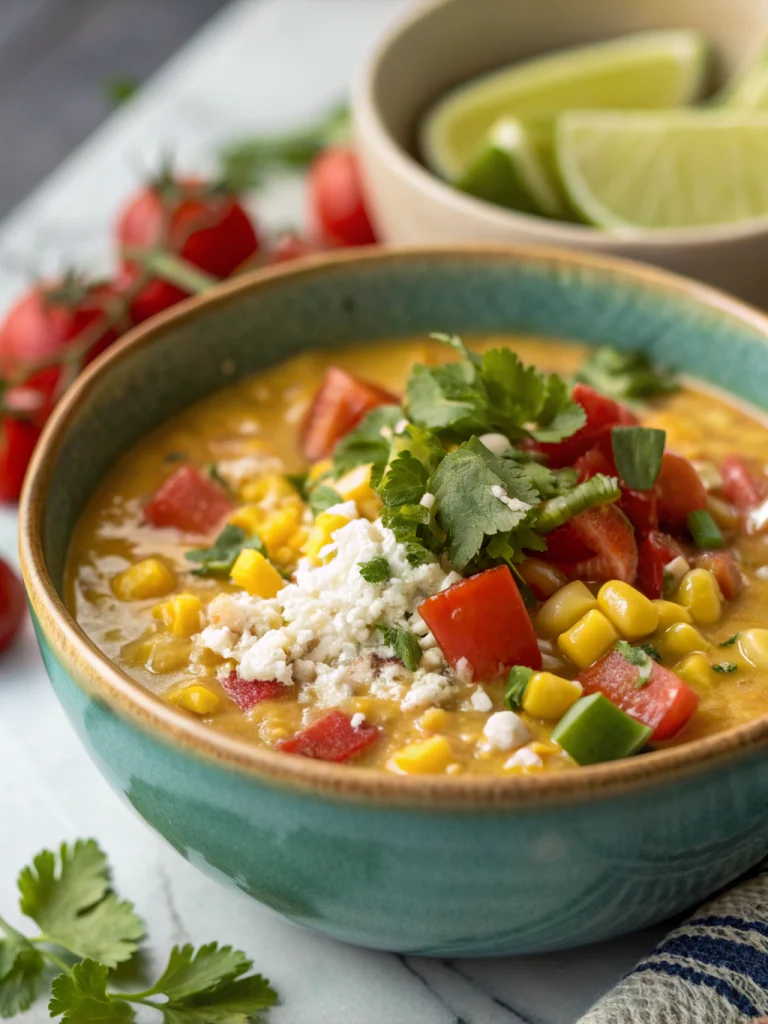 Mexican Street Corn Soup