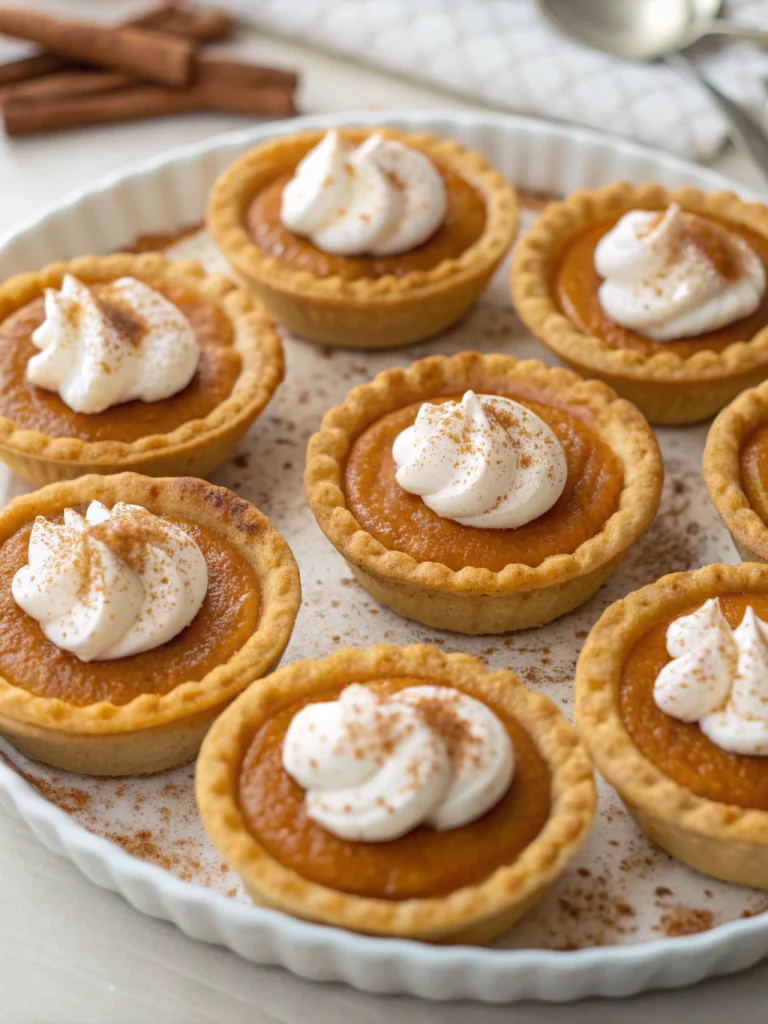 Mini Pumpkin Pies