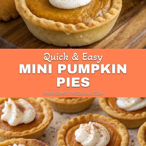 Mini Pumpkin Pies pinterest