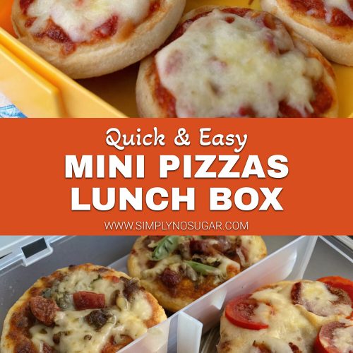 Mini pizzas lunch box pinterest
