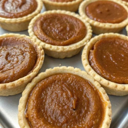 Mini pumpkin pies 1
