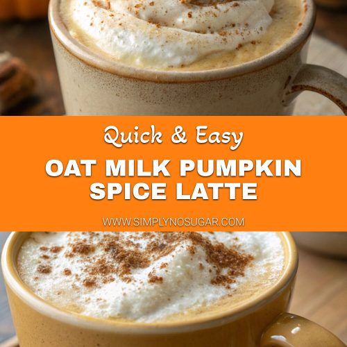 Oat milk pumpkin spice latte pinterest