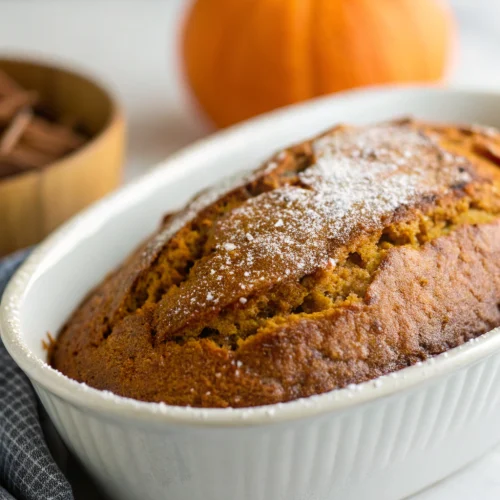 One bowl pumpkin bread 1