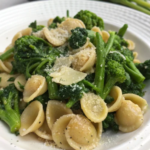 Orecchiette with Broccoli Rabe 1