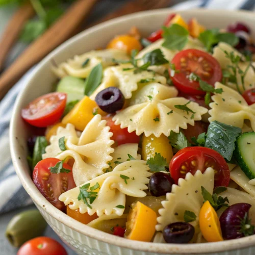 Pasta salad lunch 1