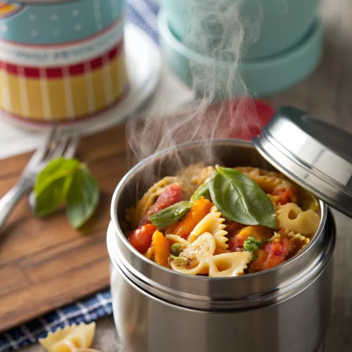 Pasta thermos lunch 1
