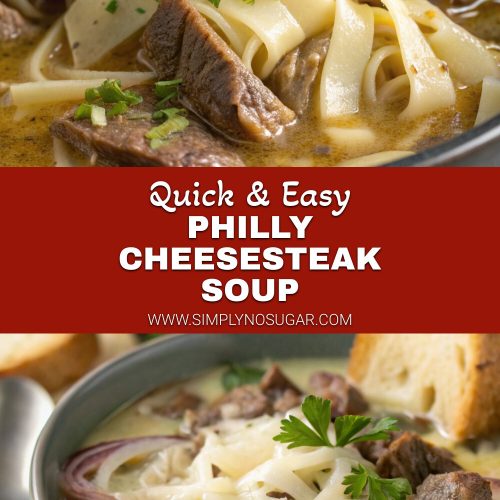 Philly Cheesesteak Soup pinterest