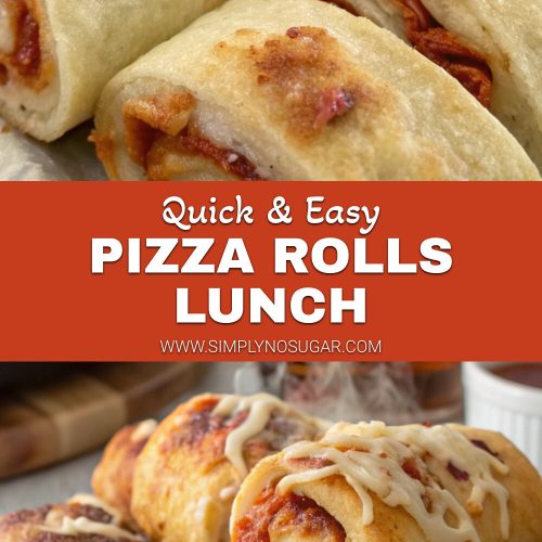 Pizza rolls lunch pinterest