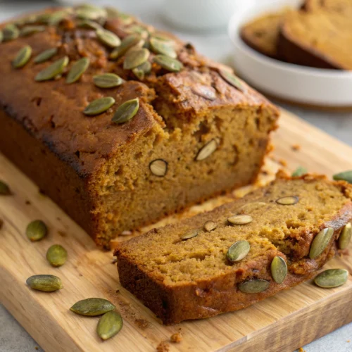 Protein pumpkin bread 1