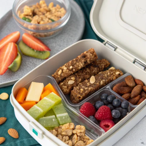 Protein snack lunch box 1