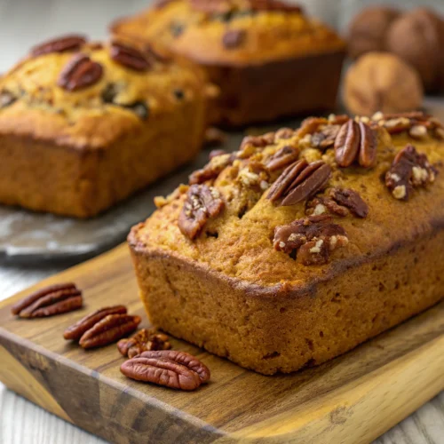 Pumpkin Pecan Loaves 1