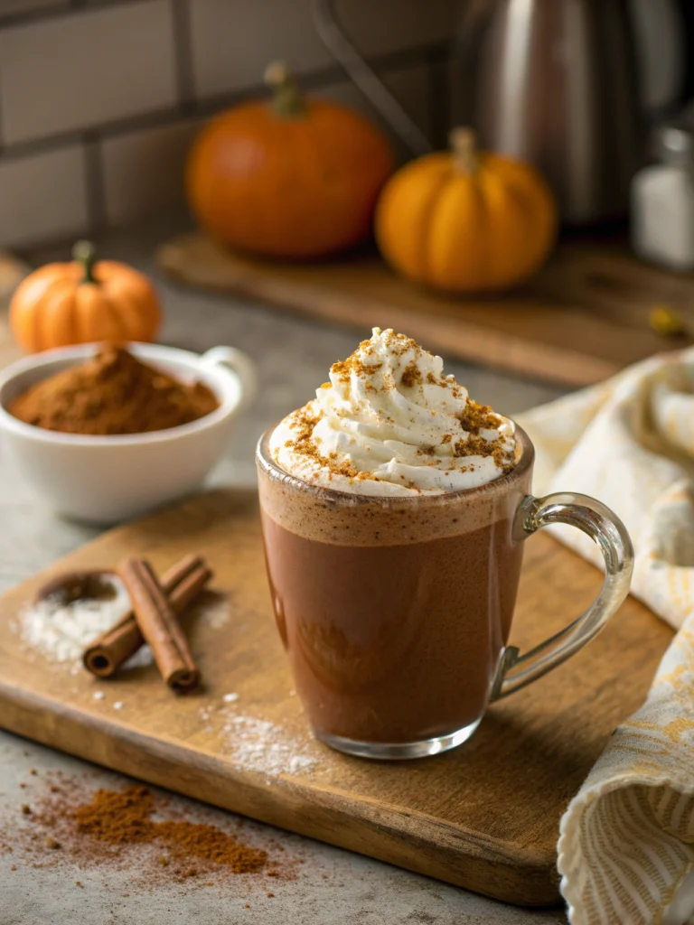 Pumpkin Spice Hot Chocolate