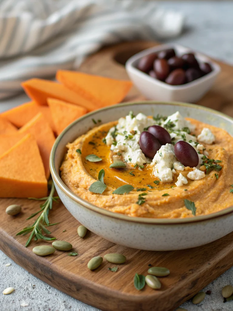 Pumpkin Whipped Feta Dip