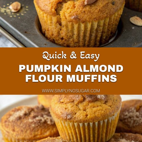 Pumpkin almond flour muffins pinterest