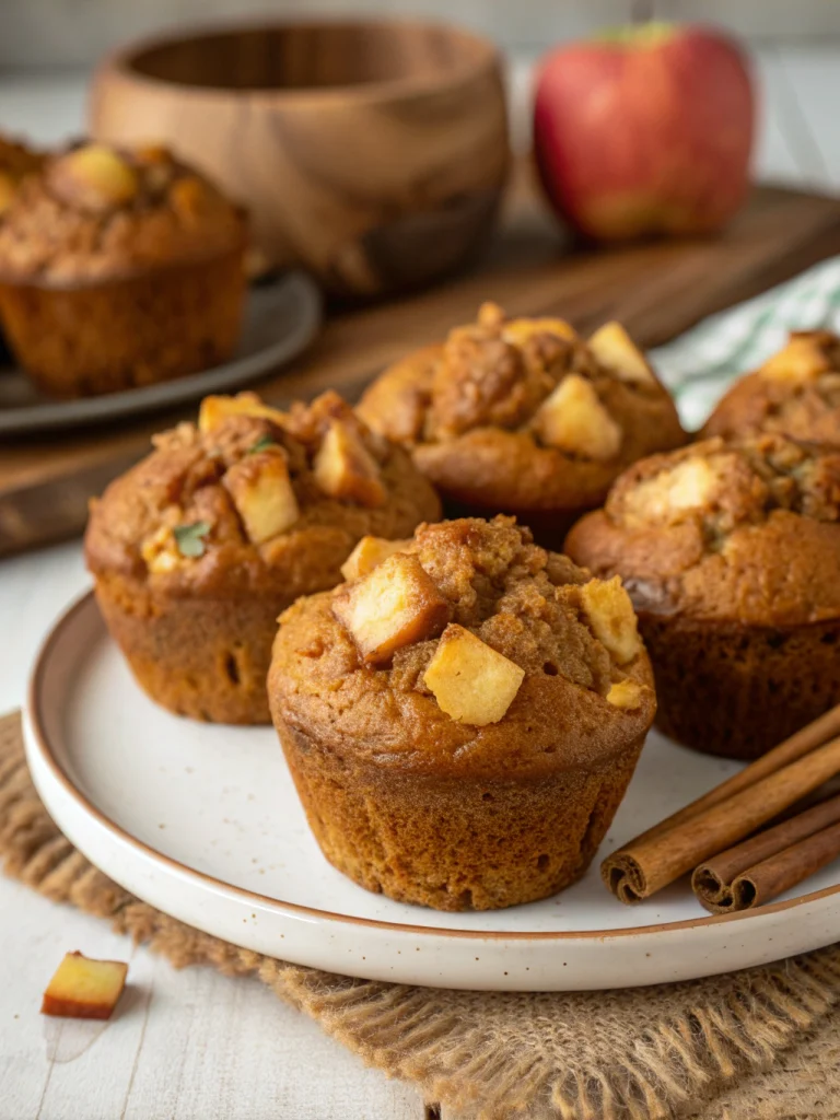 Pumpkin apple muffins