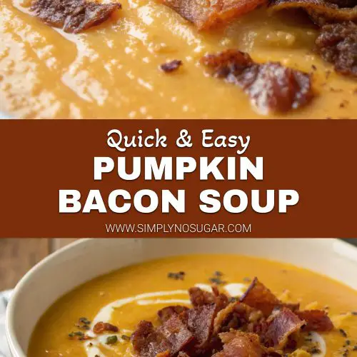 Pumpkin bacon soup pinterest