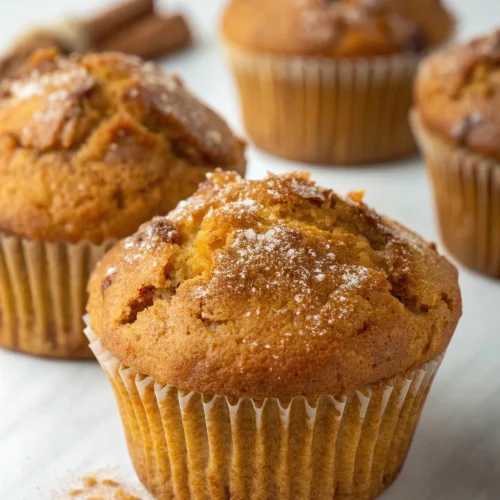 Pumpkin bread muffins 1