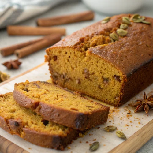 Pumpkin chai bread 1