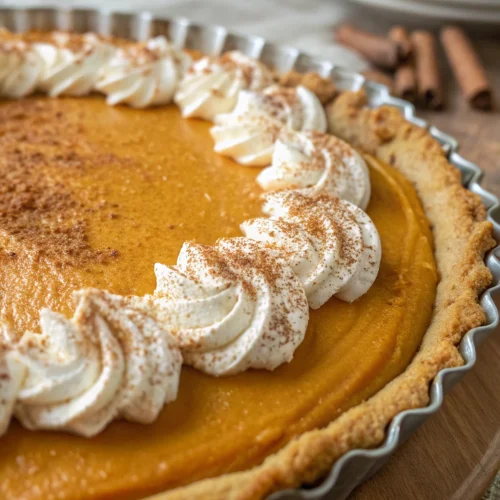 Pumpkin chiffon pie 1