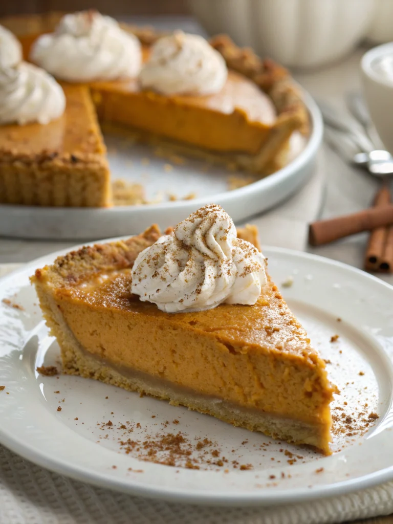 Pumpkin chiffon pie