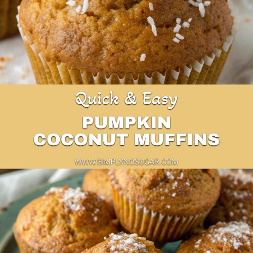 Pumpkin coconut muffins pinterest